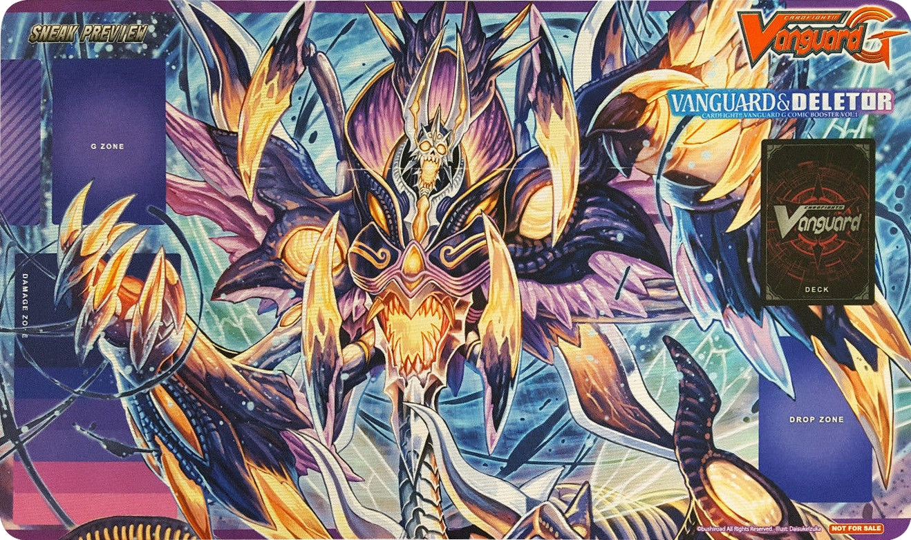 Image for Cardfight!! Vanguard Sneak Preview Playmat - Original Deletor, Egorg - Playmats