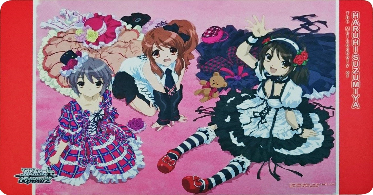 Image for Weiss Schwarz: The Melancholy of Haruhi Suzumiya Meister Set Playmat - Playmats