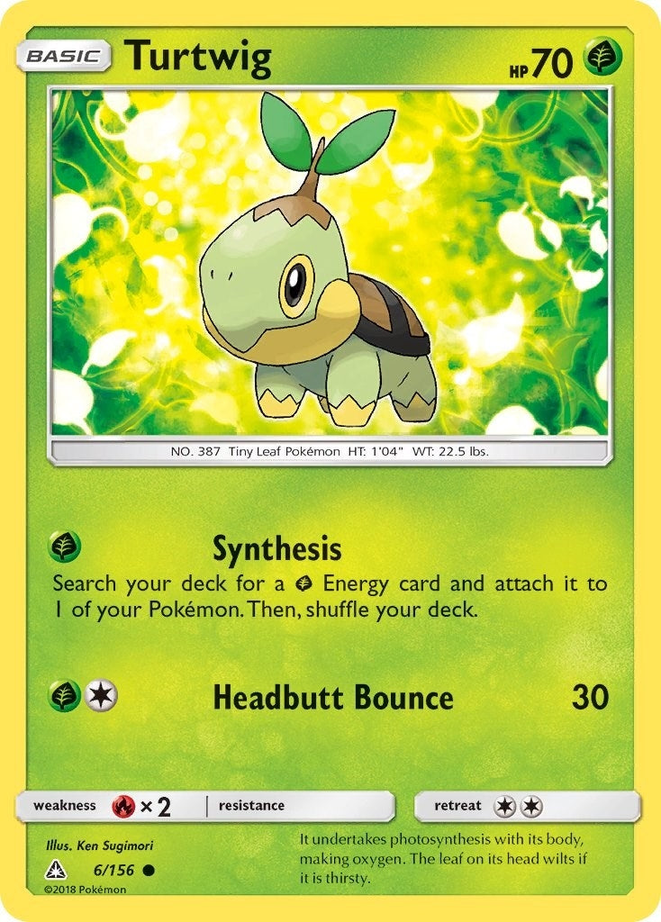 Image for Turtwig (6) (6/156) (SM - Ultra Prism) (SM05) - Pokemon