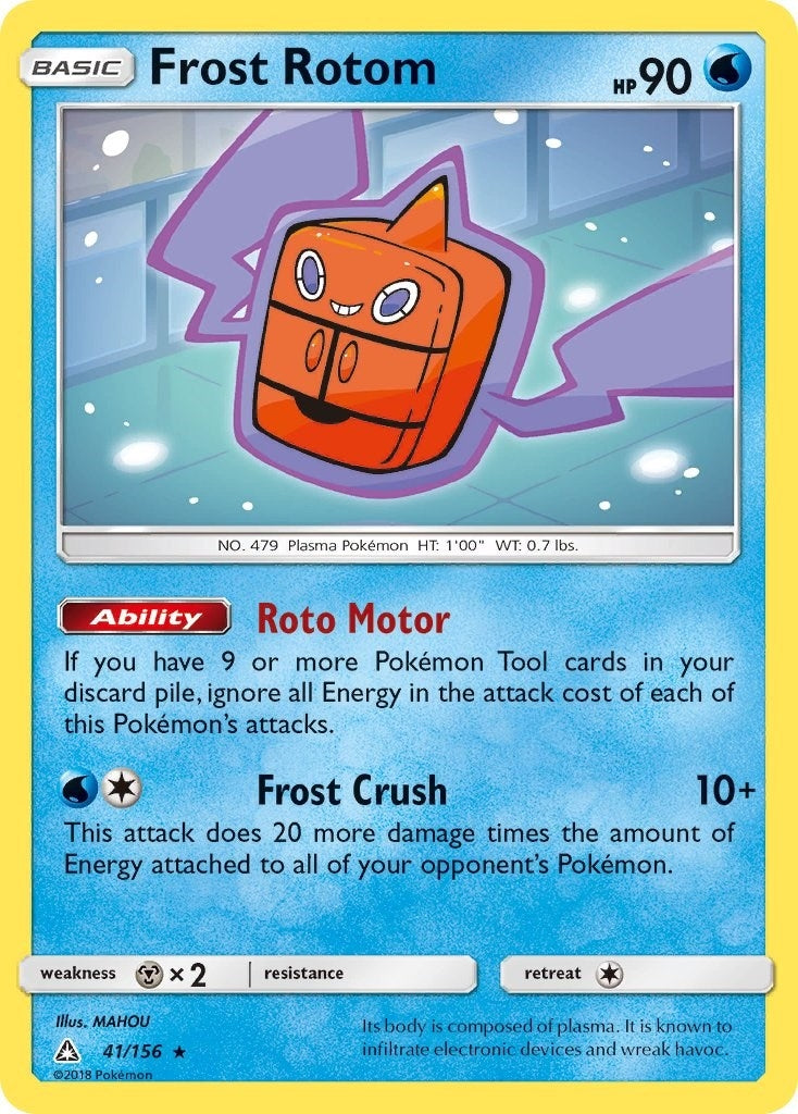 Image for Frost Rotom (41/156) (SM - Ultra Prism) (SM05) - Pokemon