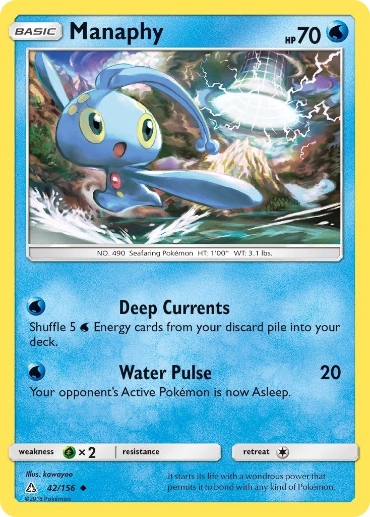 Image for Manaphy (42/156) (SM - Ultra Prism) (SM05) - Pokemon