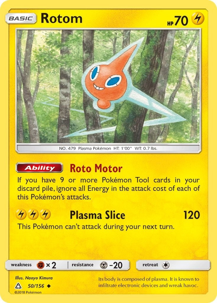Image for Rotom (50/156) (SM - Ultra Prism) (SM05) - Pokemon