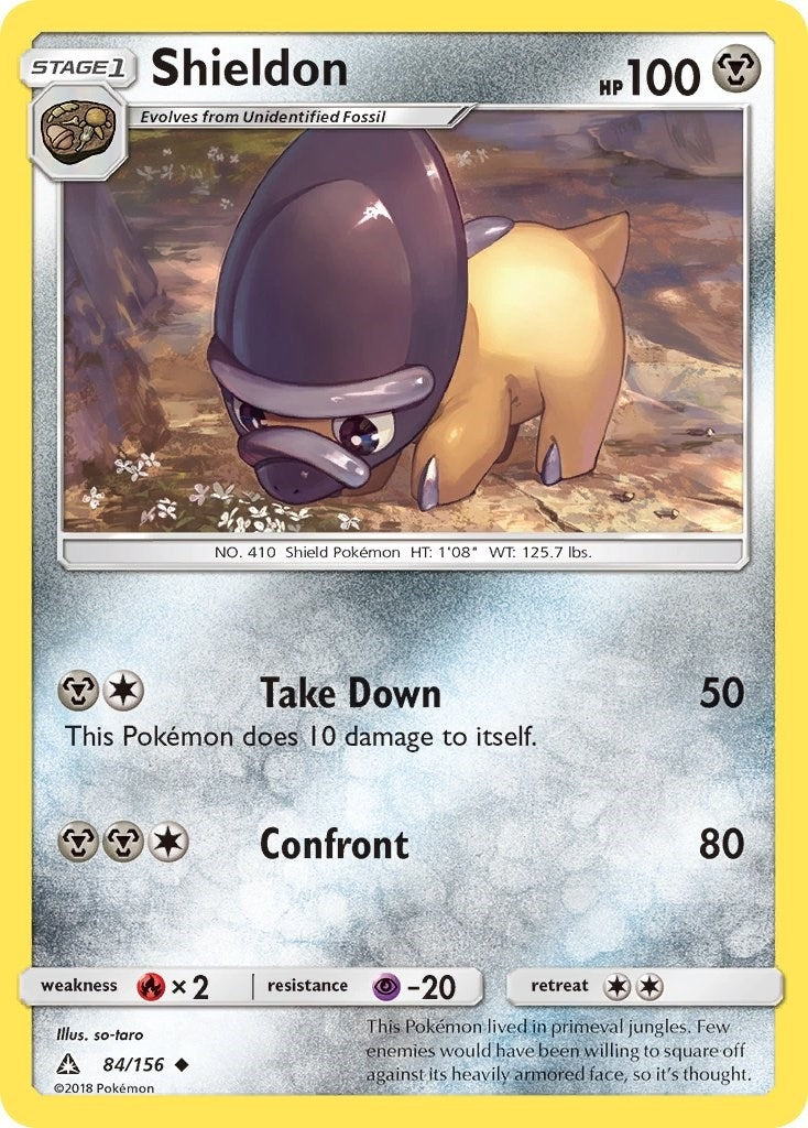 Image for Shieldon (84/156) (SM - Ultra Prism) (SM05) - Pokemon