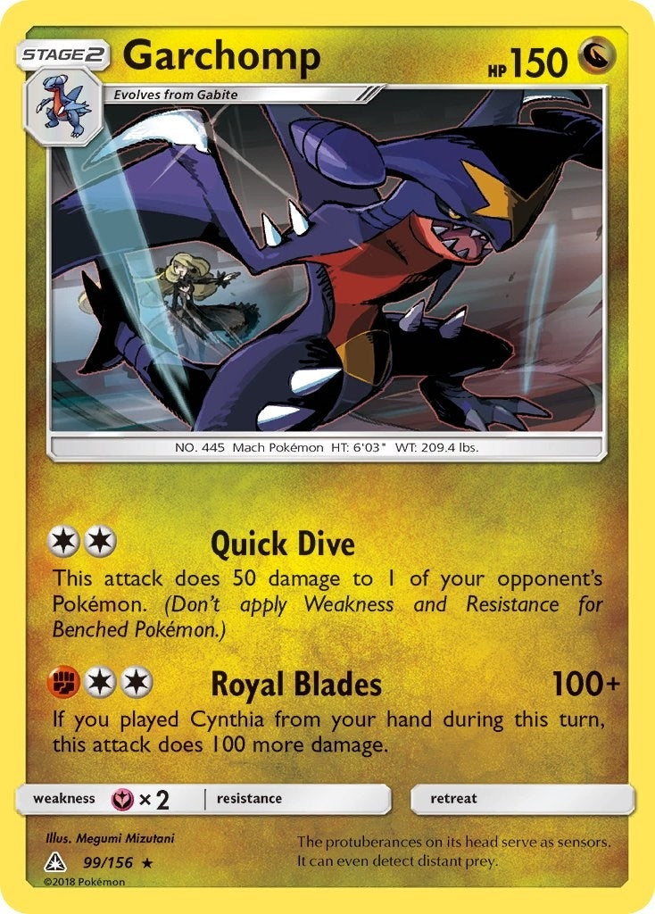 Image for Garchomp (99/156) (SM - Ultra Prism) (SM05) - Pokemon