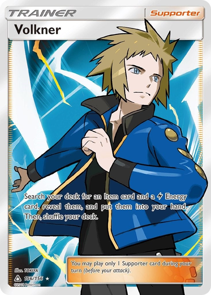 Image for Volkner (Full Art) (156/156) (SM - Ultra Prism) (SM05) - Pokemon