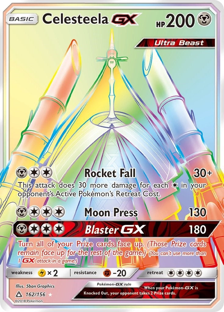 Image for Celesteela GX (Secret Rare) (162/156) (SM - Ultra Prism) (SM05) - Pokemon