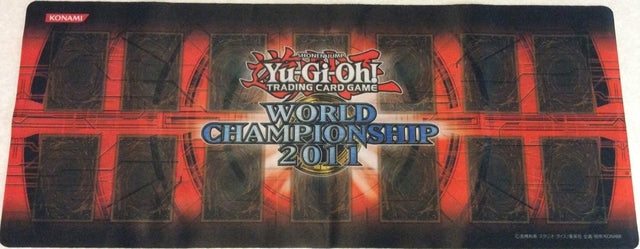 Image for Yu-Gi-Oh! World Championship Playmat: Traditional (Red and Black) - Playmats