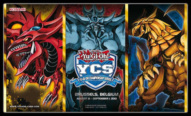 Image for Yu-Gi-Oh! YCS Championship Participation Playmat: Egyptian God Cards - Playmats