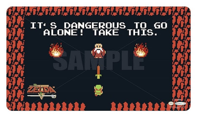 Image for The Legend of Zelda - Dangerous Playmat with Playmat Tube - Playmats
