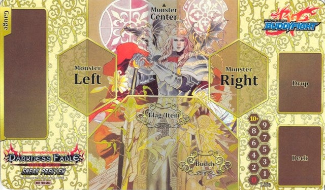 Image for Future Card Buddyfight Sneak Preview Playmat - Darkness Fable - Playmats