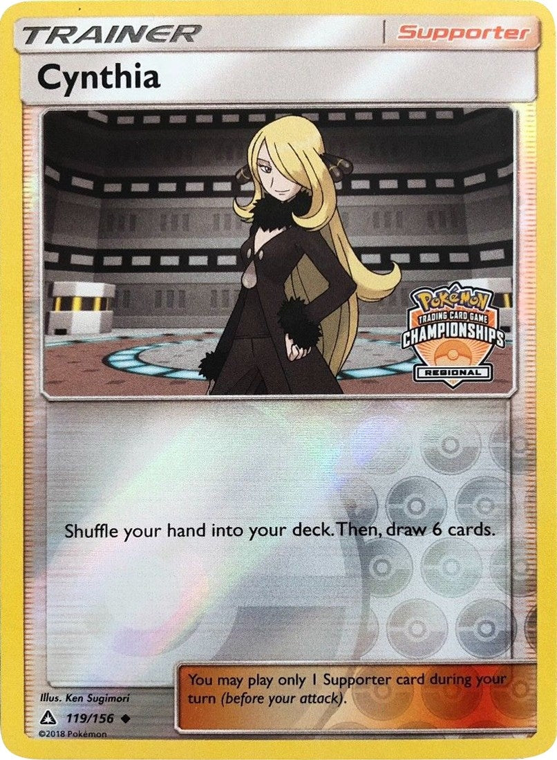 Image for Cynthia - 119/156 (Regional Championships) (119/156) (League & Championship Cards) (PR) - Pokemon