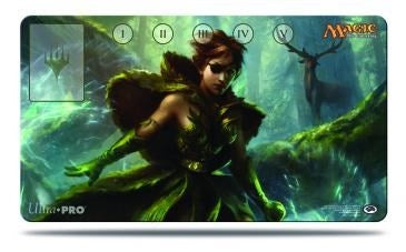 Image for Commander 2014 Playmat, Freyalise, Llanowar's Fury, for Magic - Playmats