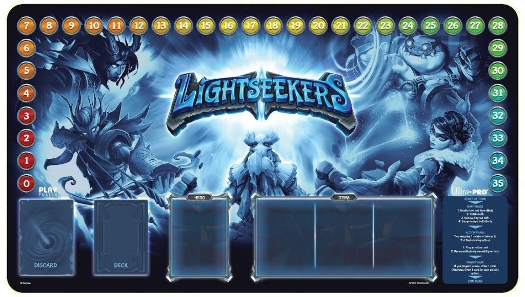 Image for Blue Burst playmat for Lightseekers - Playmats