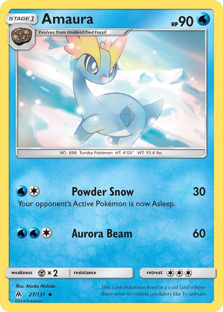 Image for Amaura (27/131) (SM - Forbidden Light) (SM06) - Pokemon