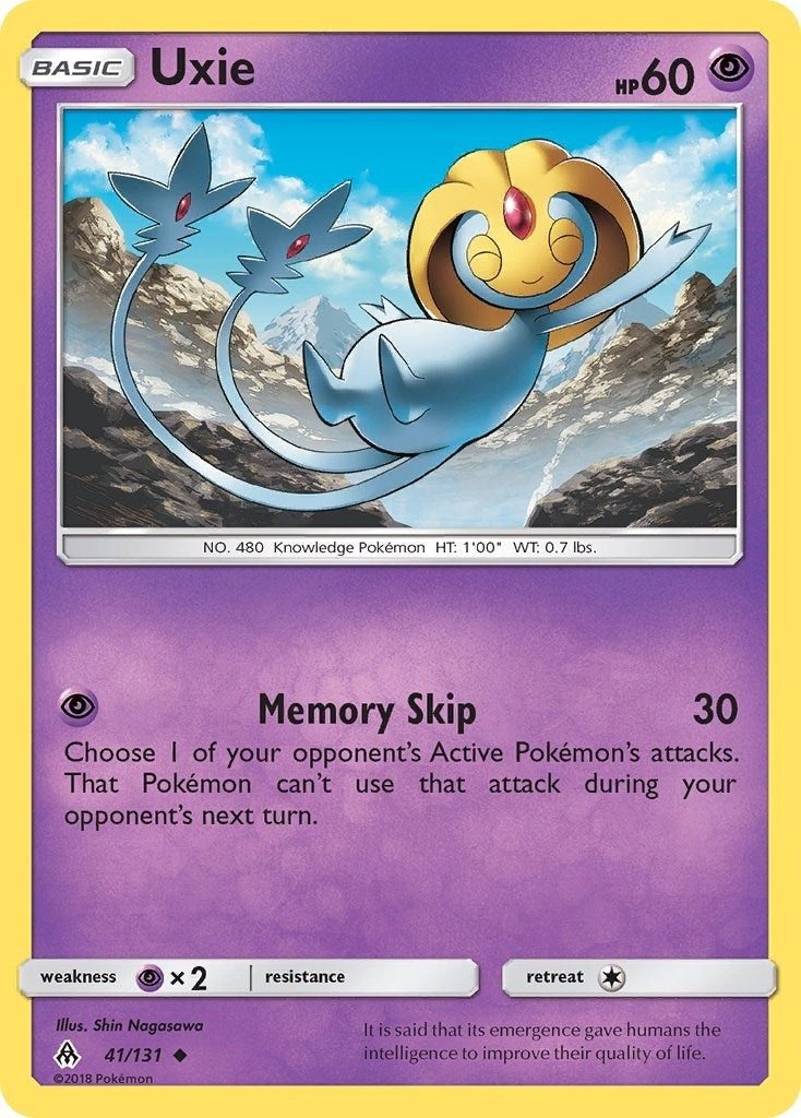 Image for Uxie (41/131) (SM - Forbidden Light) (SM06) - Pokemon