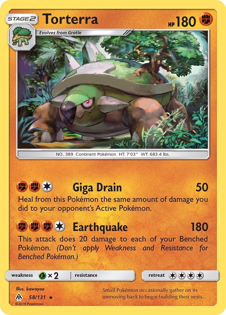 Image for Torterra (58/131) (SM - Forbidden Light) (SM06) - Pokemon