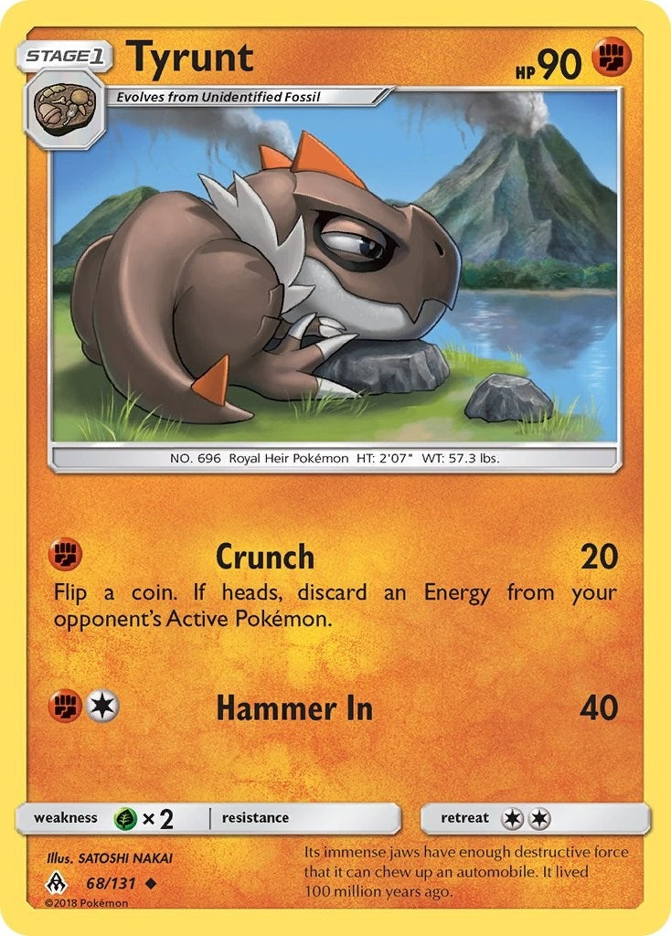 Image for Tyrunt (68/131) (SM - Forbidden Light) (SM06) - Pokemon