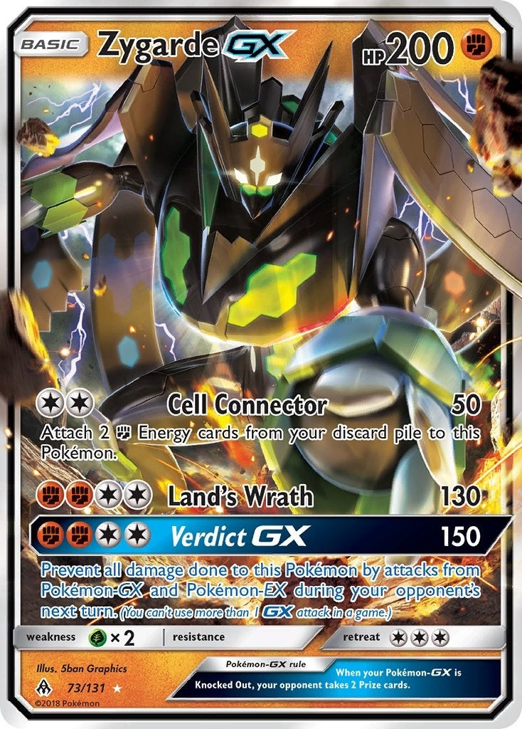Image for Zygarde GX (73/131) (SM - Forbidden Light) (SM06) - Pokemon