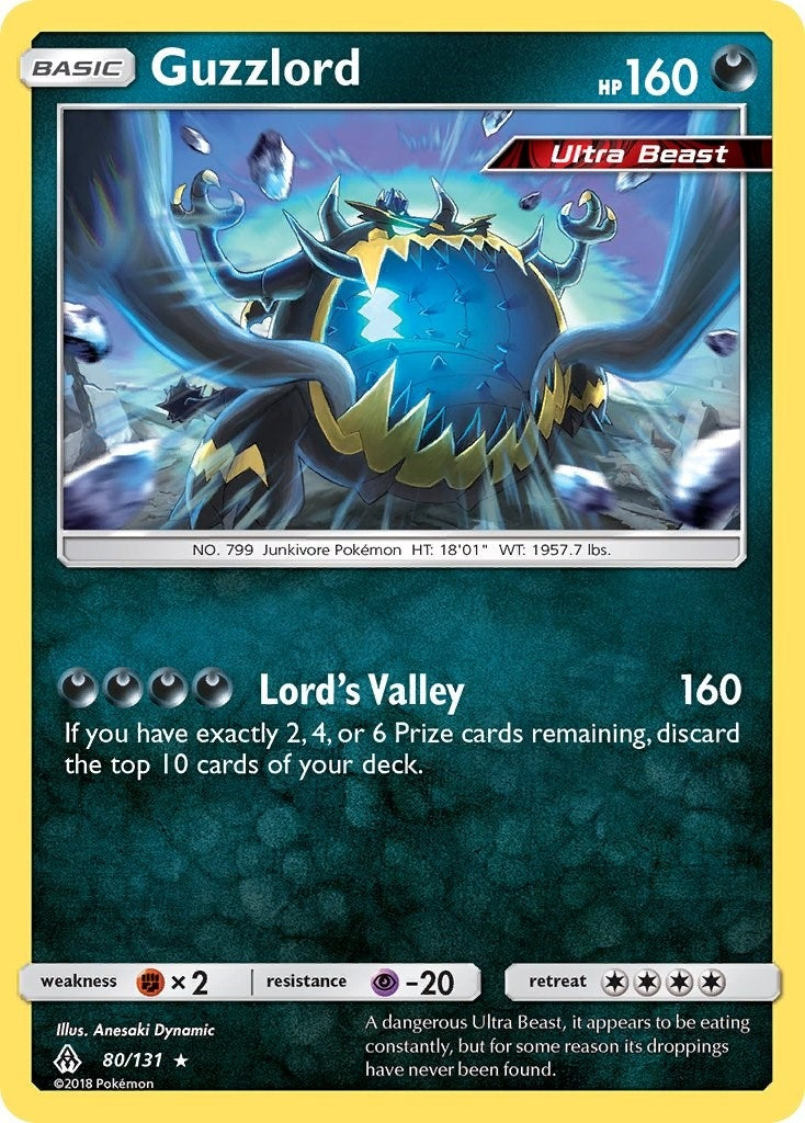 Image for Guzzlord (80/131) (SM - Forbidden Light) (SM06) - Pokemon