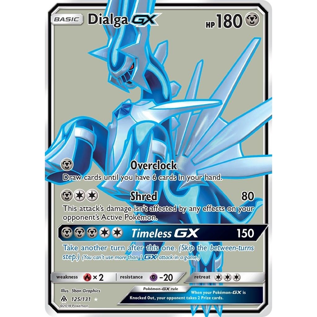 Image for Dialga GX (Full Art) (125/131) (SM - Forbidden Light) - Pokemon