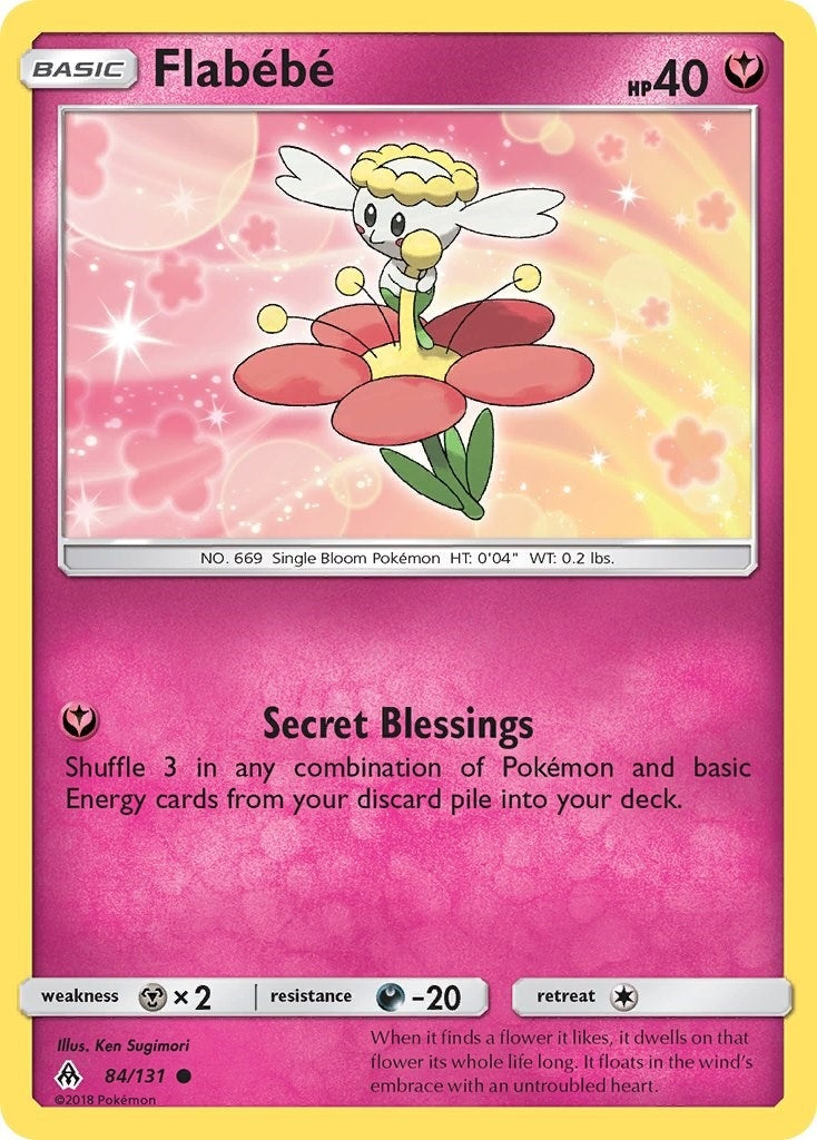 Image for Flabebe (84) (84/131) (SM - Forbidden Light) (SM06) - Pokemon