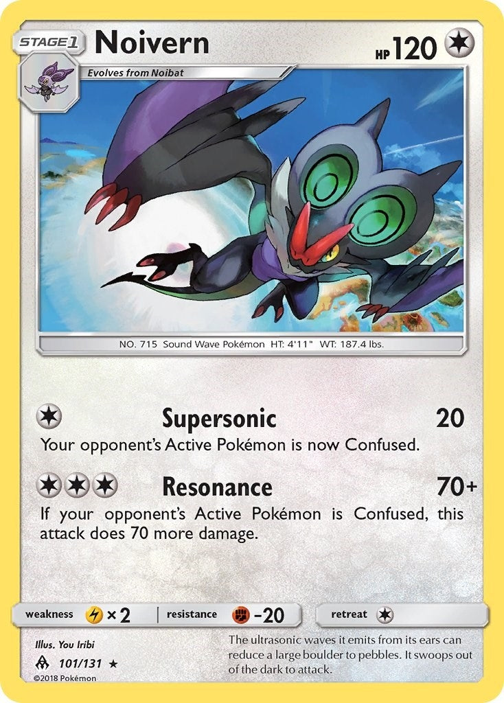 Image for Noivern (101/131) (SM - Forbidden Light) (SM06) - Pokemon