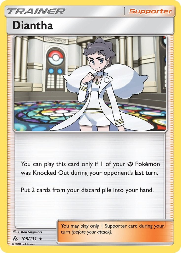 Image for Diantha (105/131) (SM - Forbidden Light) (SM06) - Pokemon