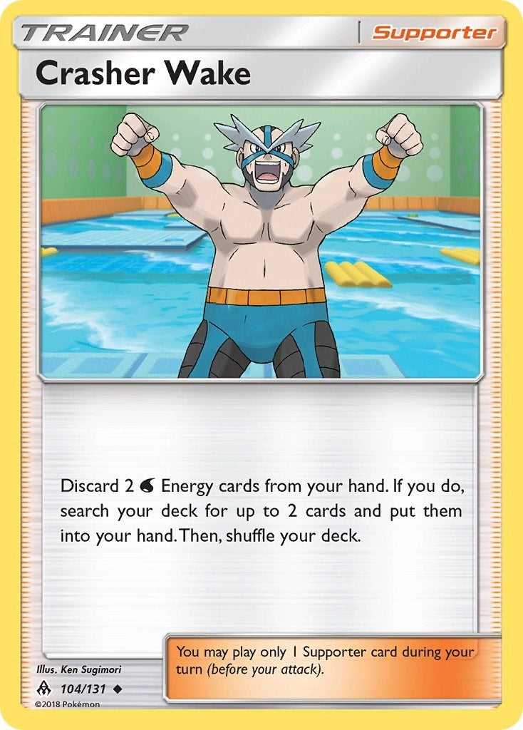 Image for Crasher Wake (104/131) (SM - Forbidden Light) (SM06) - Pokemon