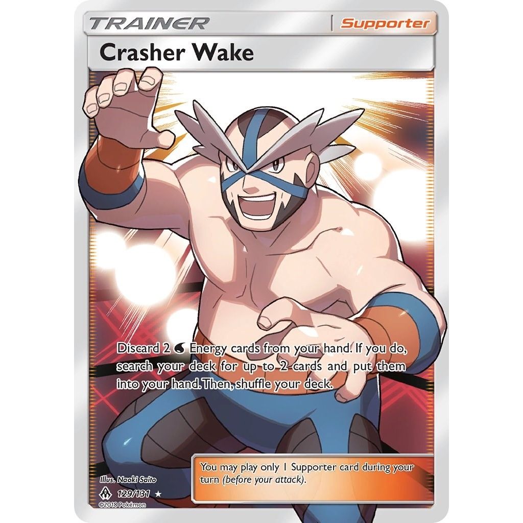 Image for Crasher Wake (Full Art) (129/131) (SM - Forbidden Light) - Pokemon