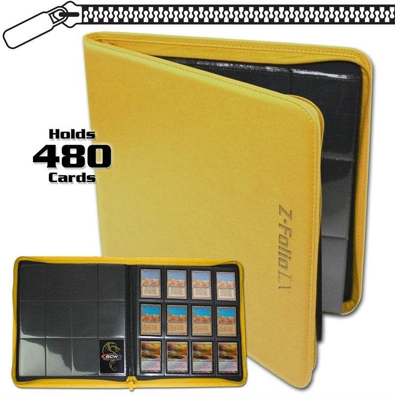 Image for Z-Folio 12-Pocket LX Album - Yellow - Storage Albums