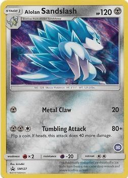Image for Alolan Sandslash (30) (SM127) (SM Trainer Kit: Alolan Sandslash & Alolan Ninetales) (SMK2) - Pokemon