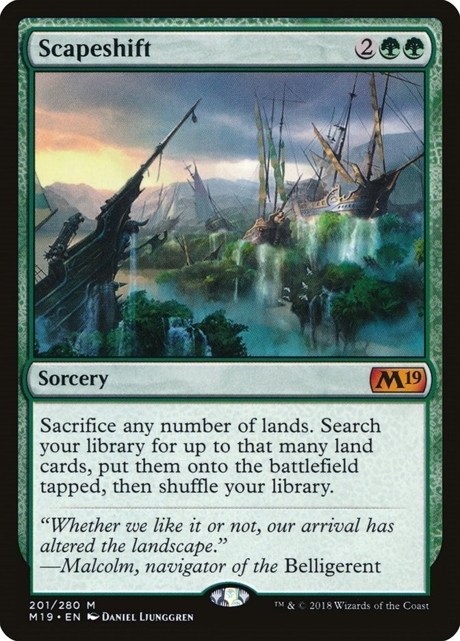 Scapeshift (201) (Core Set 2019)