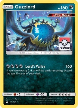 Image for Guzzlord - 80/131 (Pokemon League) (080/131) (League & Championship Cards) (PR) - Pokemon