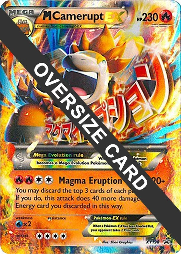 Image for M Camerupt EX - XY198 (XY198) (Jumbo Cards) (PR) - Pokemon