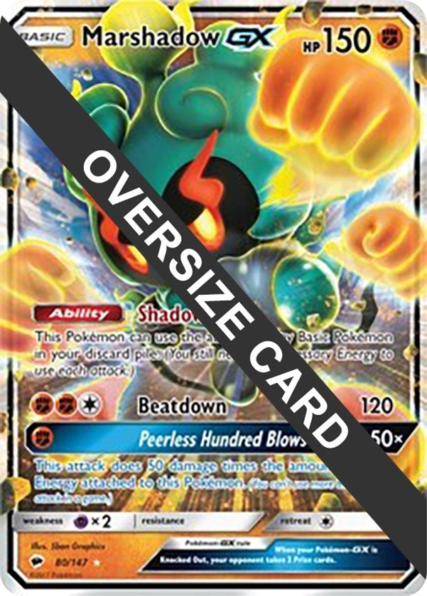 Image for Marshadow GX (080/147) (Jumbo Cards) (PR) - Pokemon