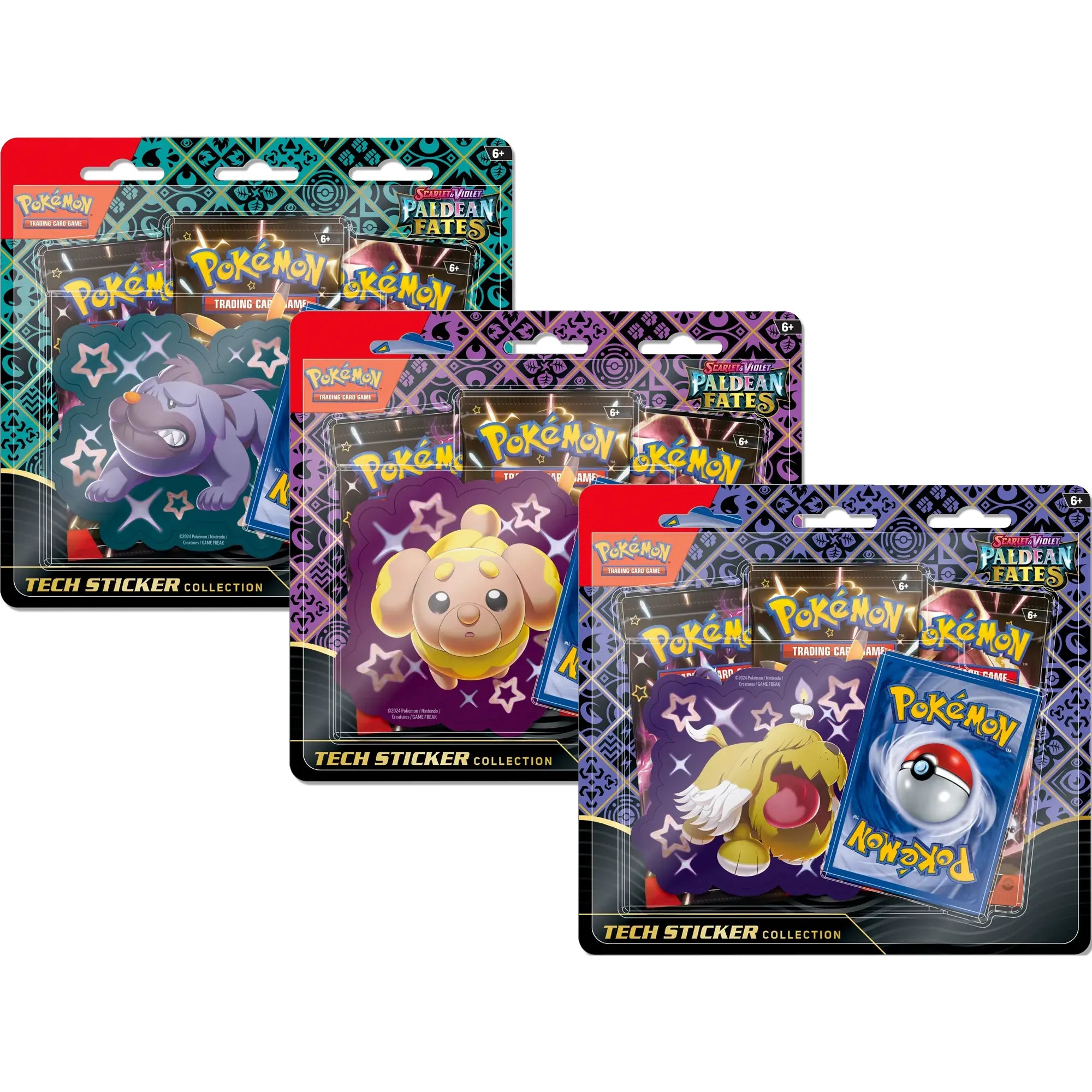 POKMON TCG Scarlet & Violet 4.5: Paldea Fates Tech Sticker Blister POKMON TCG Scarlet & Violet 4.5: Paldea Fates Tech Sticker Blister