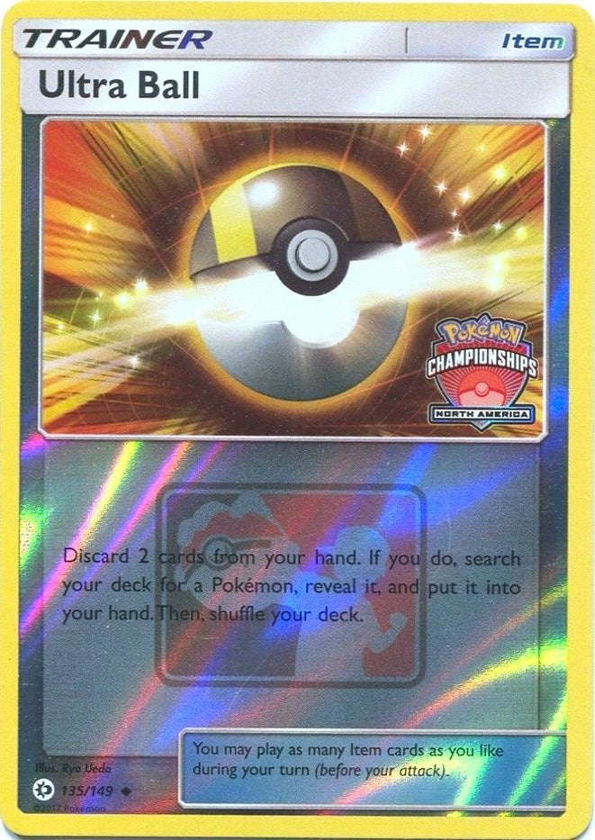 Image for Ultra Ball - 135/149 (North America Championships) (135/149) (League & Championship Cards) (PR) - Pokemon