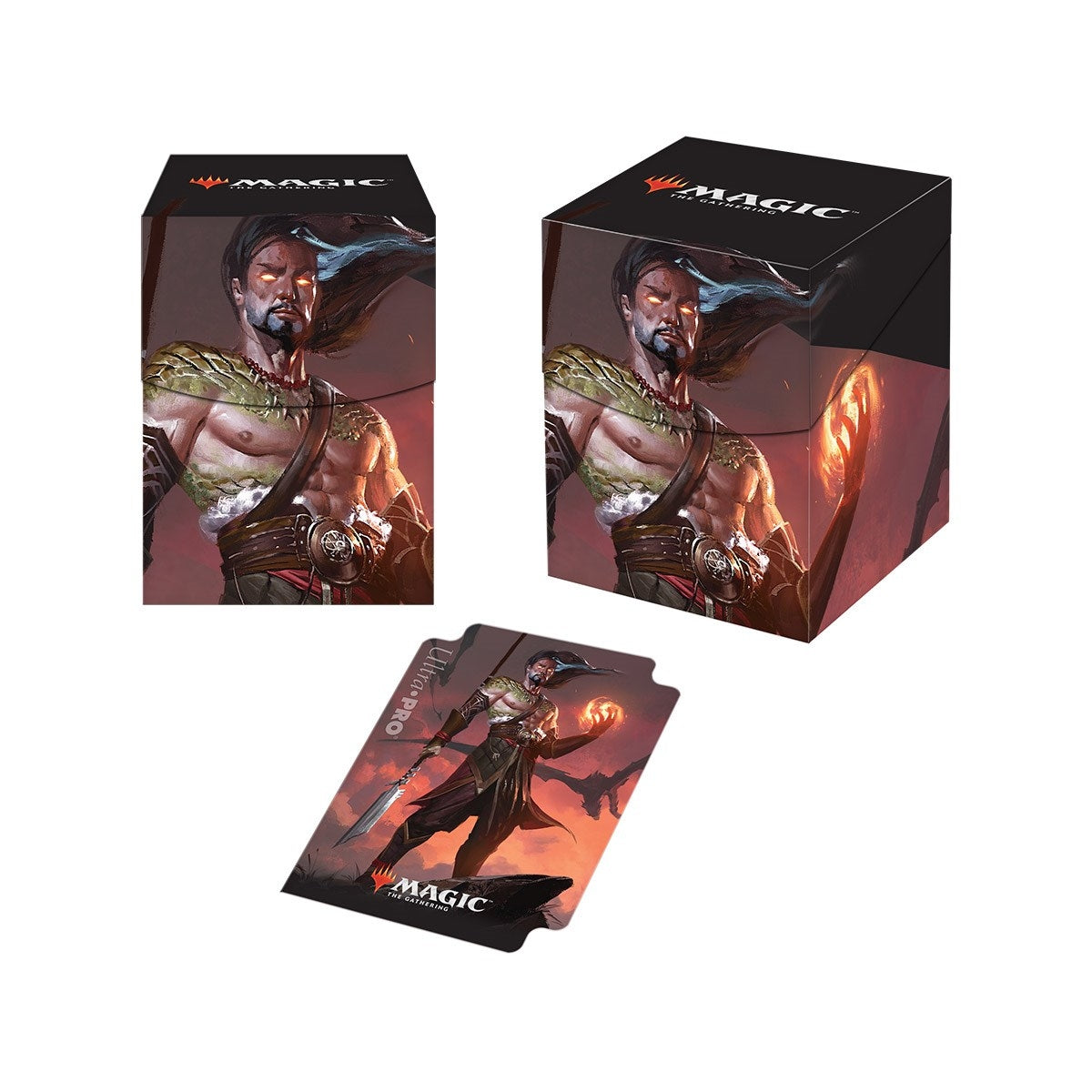 Image for M19 Sarkhan, Fireblood PRO Deck Box for Magic - Deck Boxes