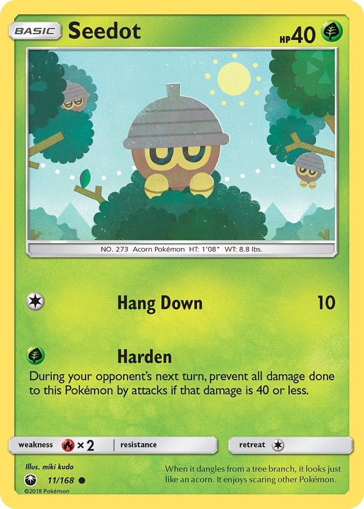 Image for Seedot (11) (11/168) (SM - Celestial Storm) (CES) - Pokemon
