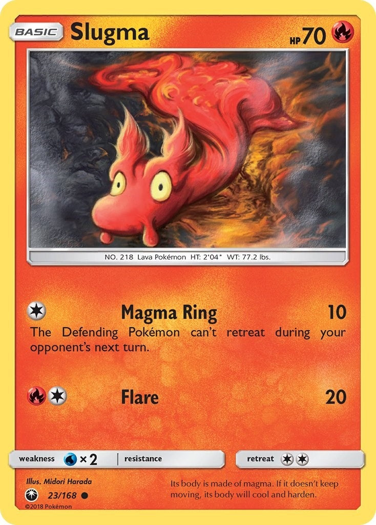 Image for Slugma (23/168) (SM - Celestial Storm) (CES) - Pokemon