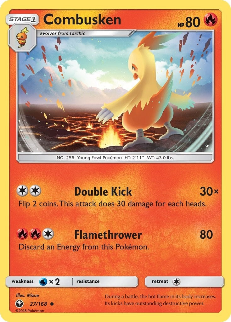 Image for Combusken (27/168) (SM - Celestial Storm) (CES) - Pokemon