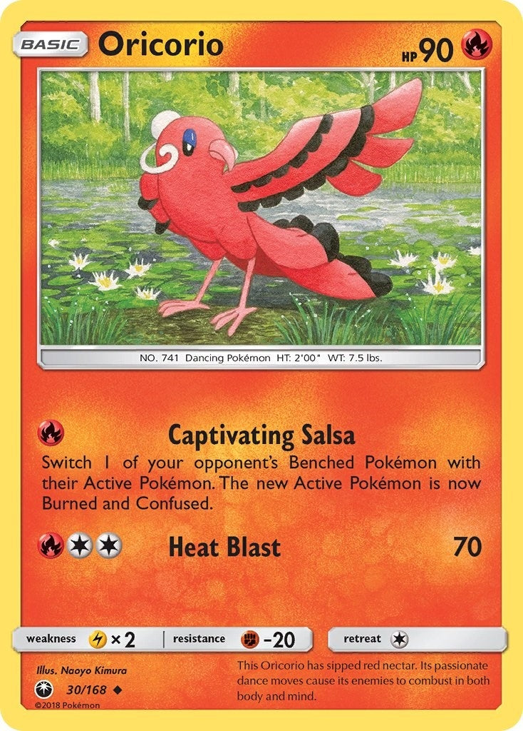 Image for Oricorio (30) (30/168) (SM - Celestial Storm) (CES) - Pokemon