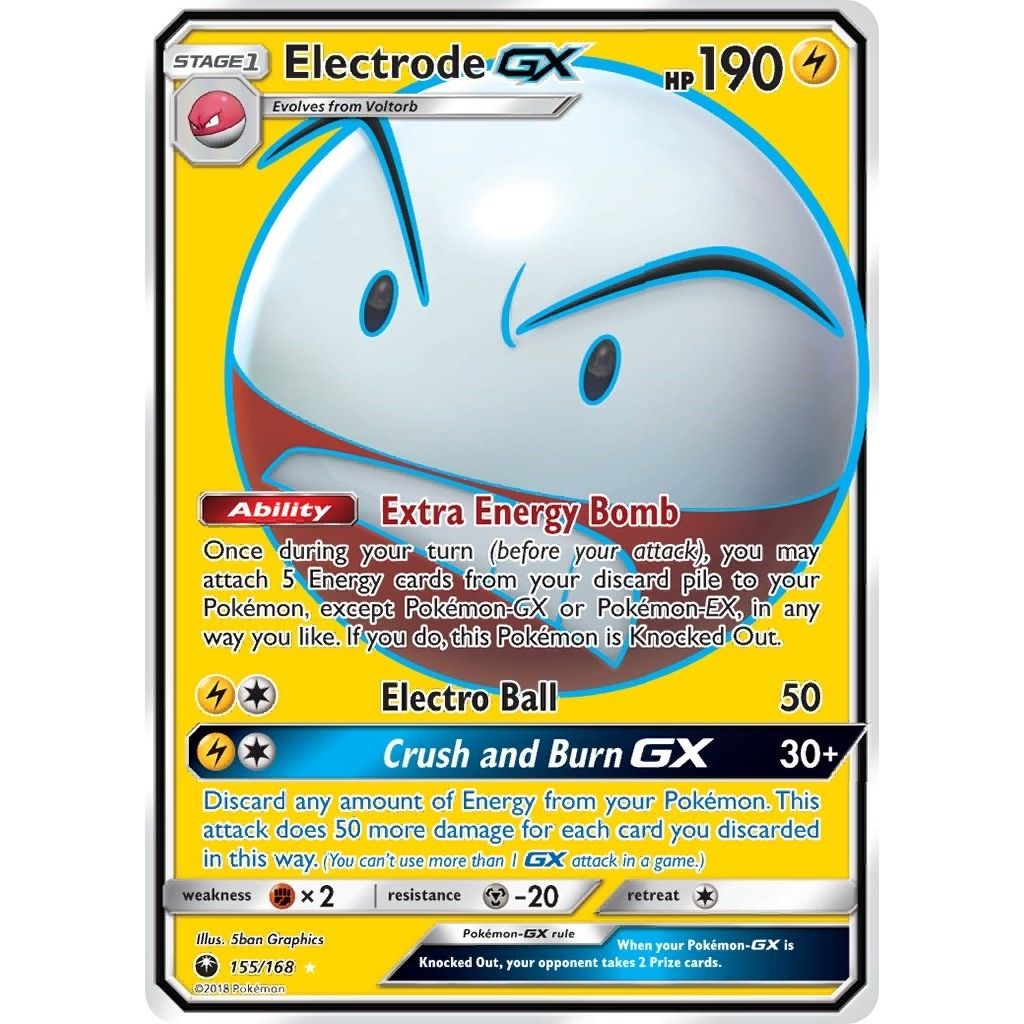 Image for Electrode GX (Full Art) (155/168) (SM - Celestial Storm) - Pokemon