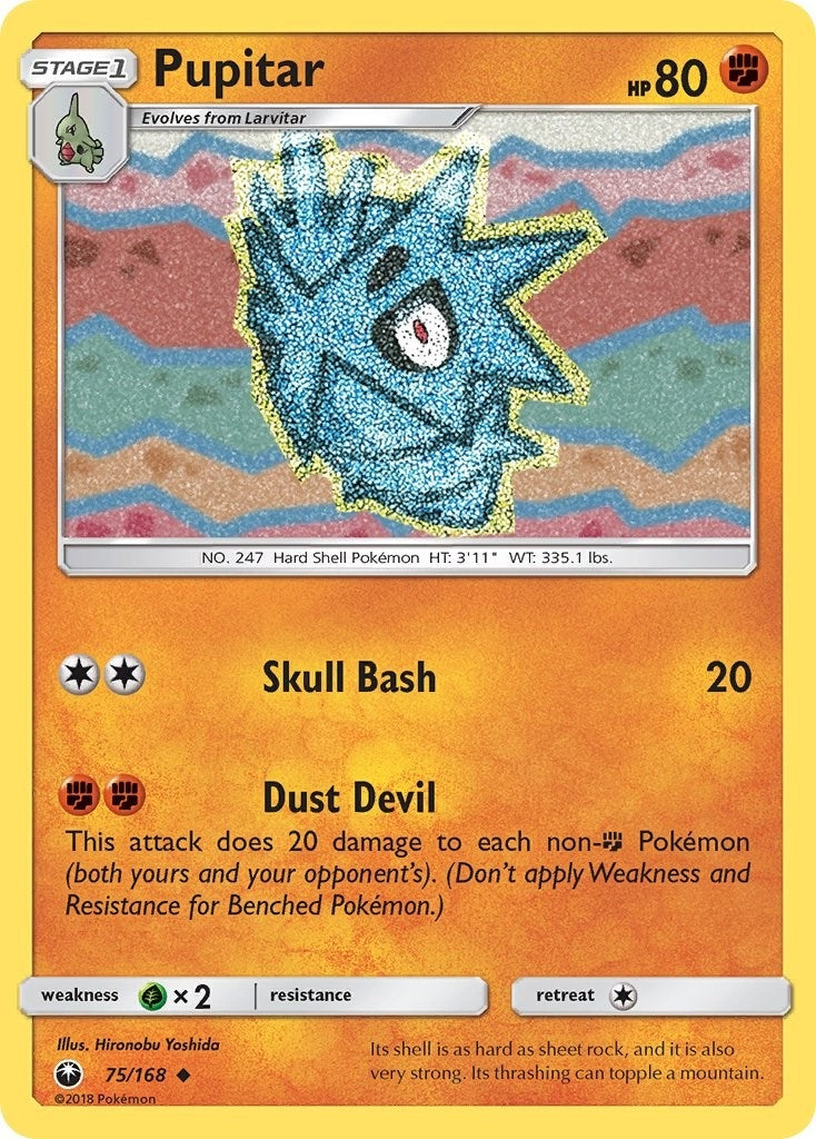 Image for Pupitar (75/168) (SM - Celestial Storm) (CES) - Pokemon