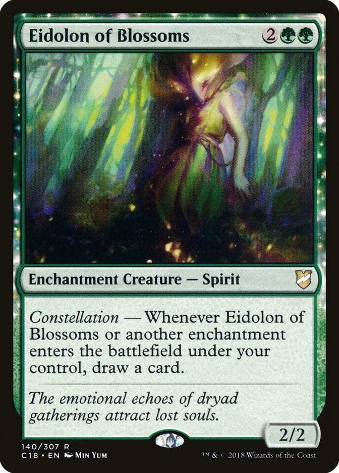 Eidolon of Blossoms (140) (Commander 2018) - PokeBox USA