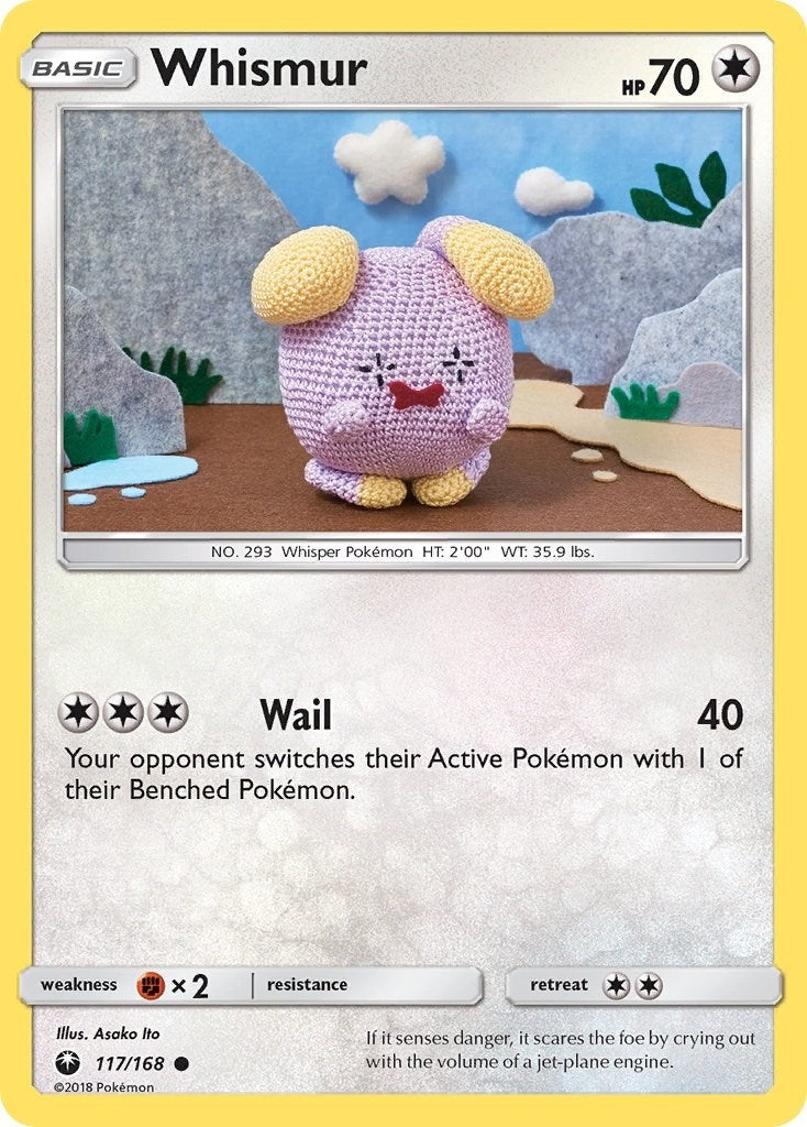 Image for Whismur (117) (117/168) (SM - Celestial Storm) (CES) - Pokemon