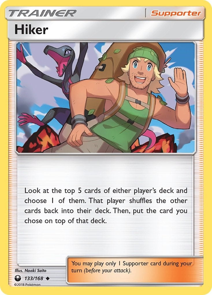 Image for Hiker (133/168) (SM - Celestial Storm) (CES) - Pokemon