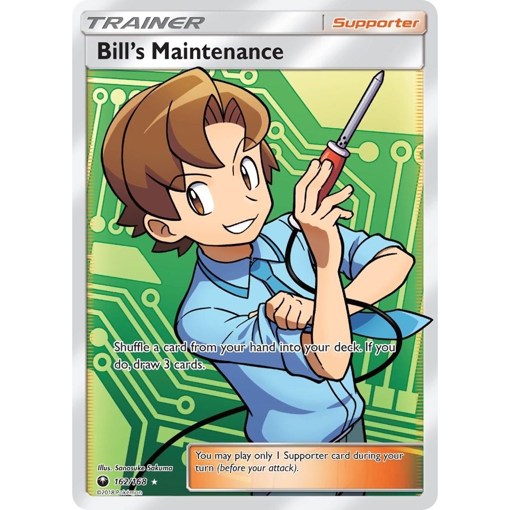 Image for Bill's Maintenance (Full Art) (162/168) (SM - Celestial Storm) - Pokemon