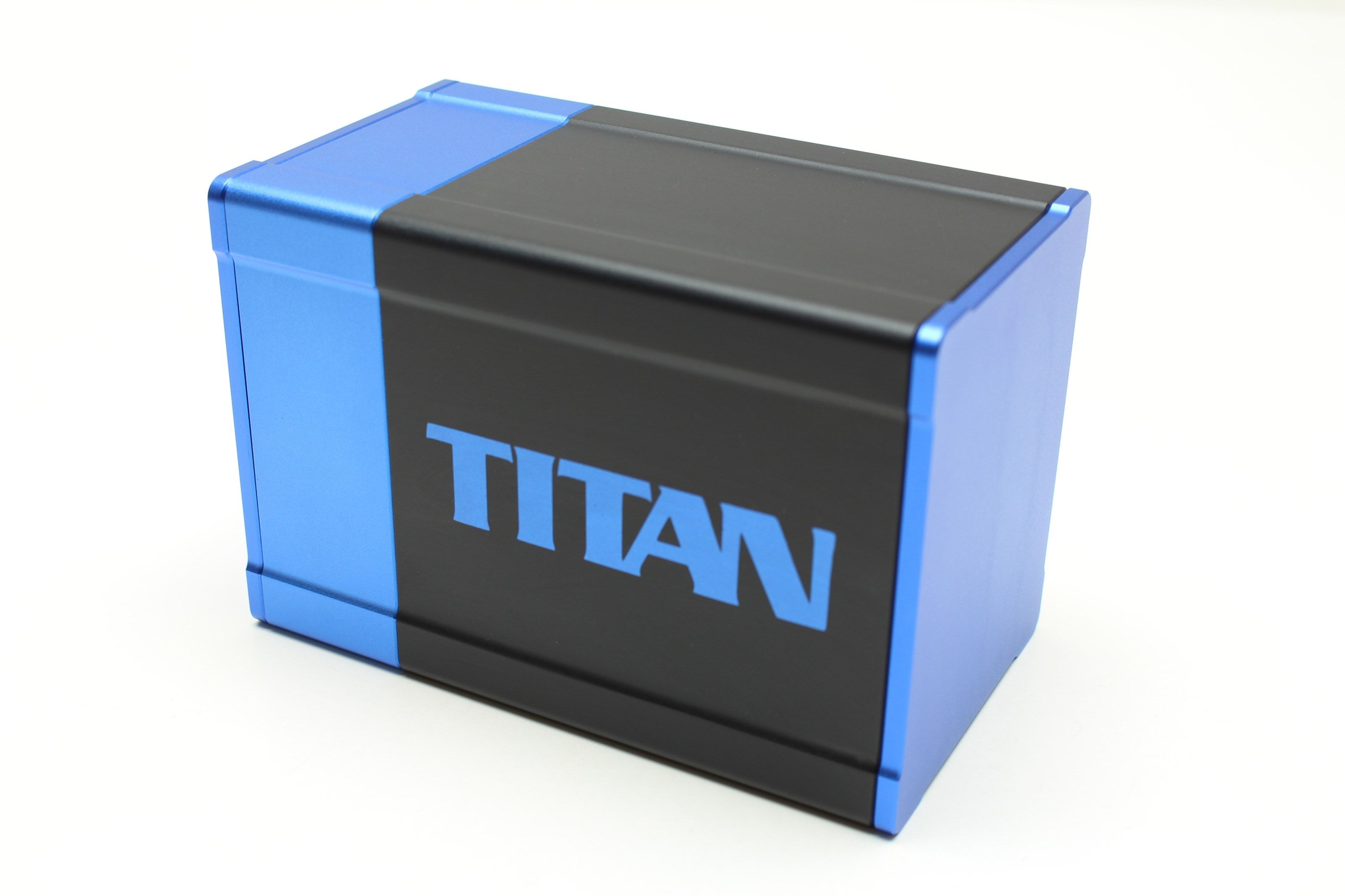 Image for TITAN Deck Box - Blue - Deck Boxes