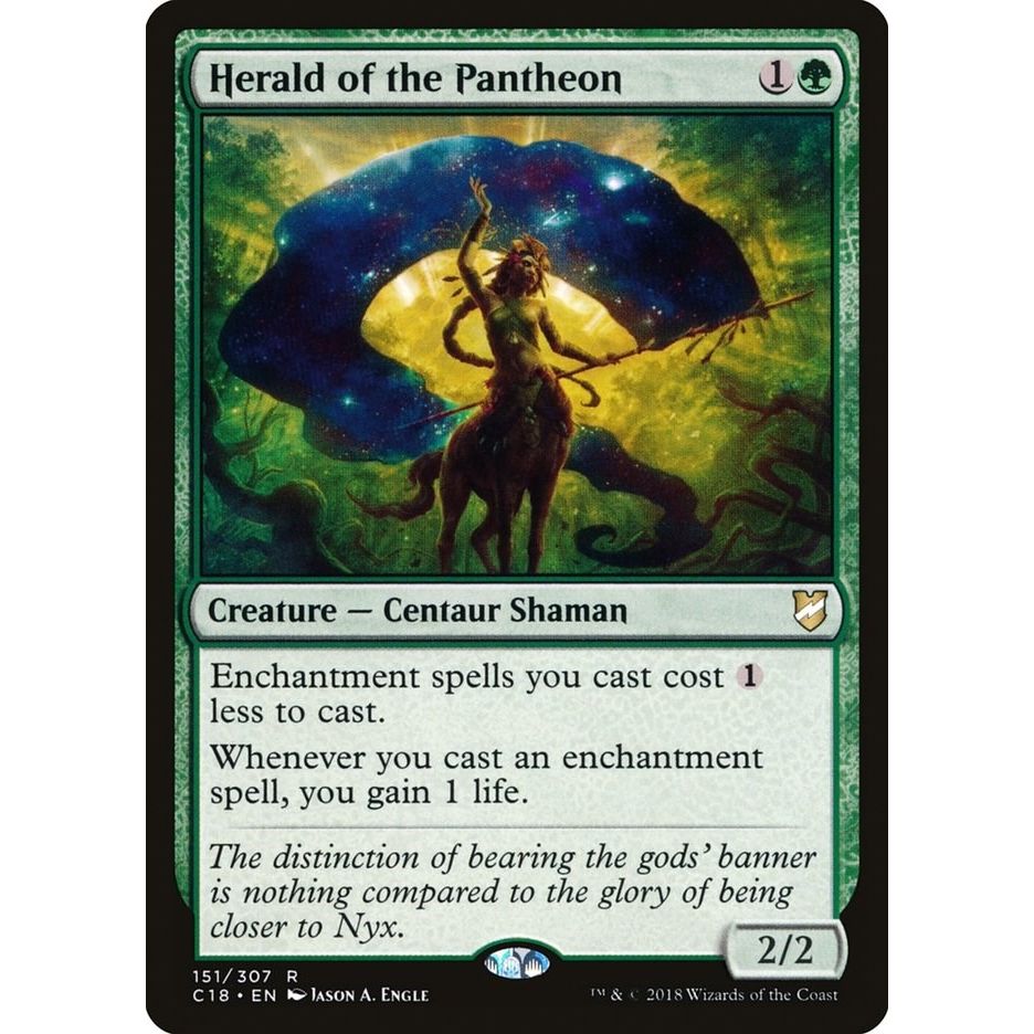 Herald of the Pantheon (151) (Commander 2018) - PokeBox USA